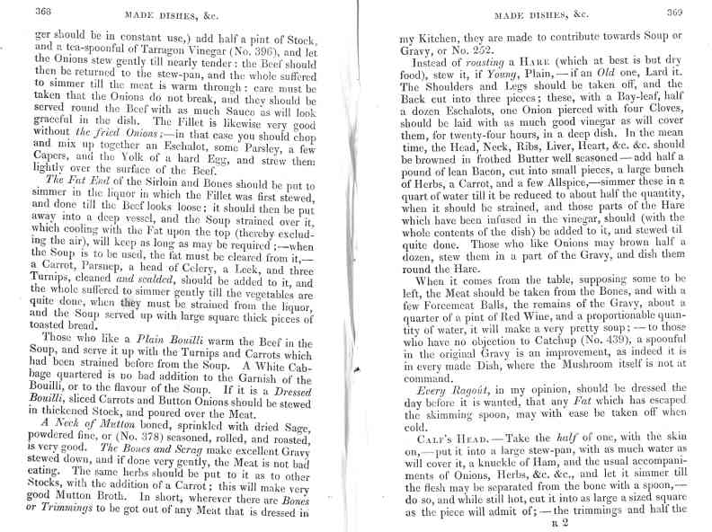The Cook's Oracle, sheet 185